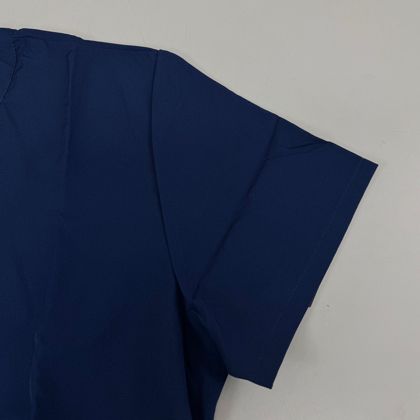 GREEN TOWN 4 Flex Scrubs Jumpsuit Cinch In Waist Women's Sz S Indigo GFX-023AST