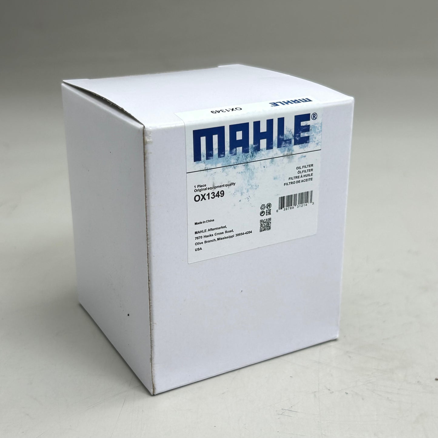 MAHLE Engine Oil Filter Replacement Part For Hyundai OX1349