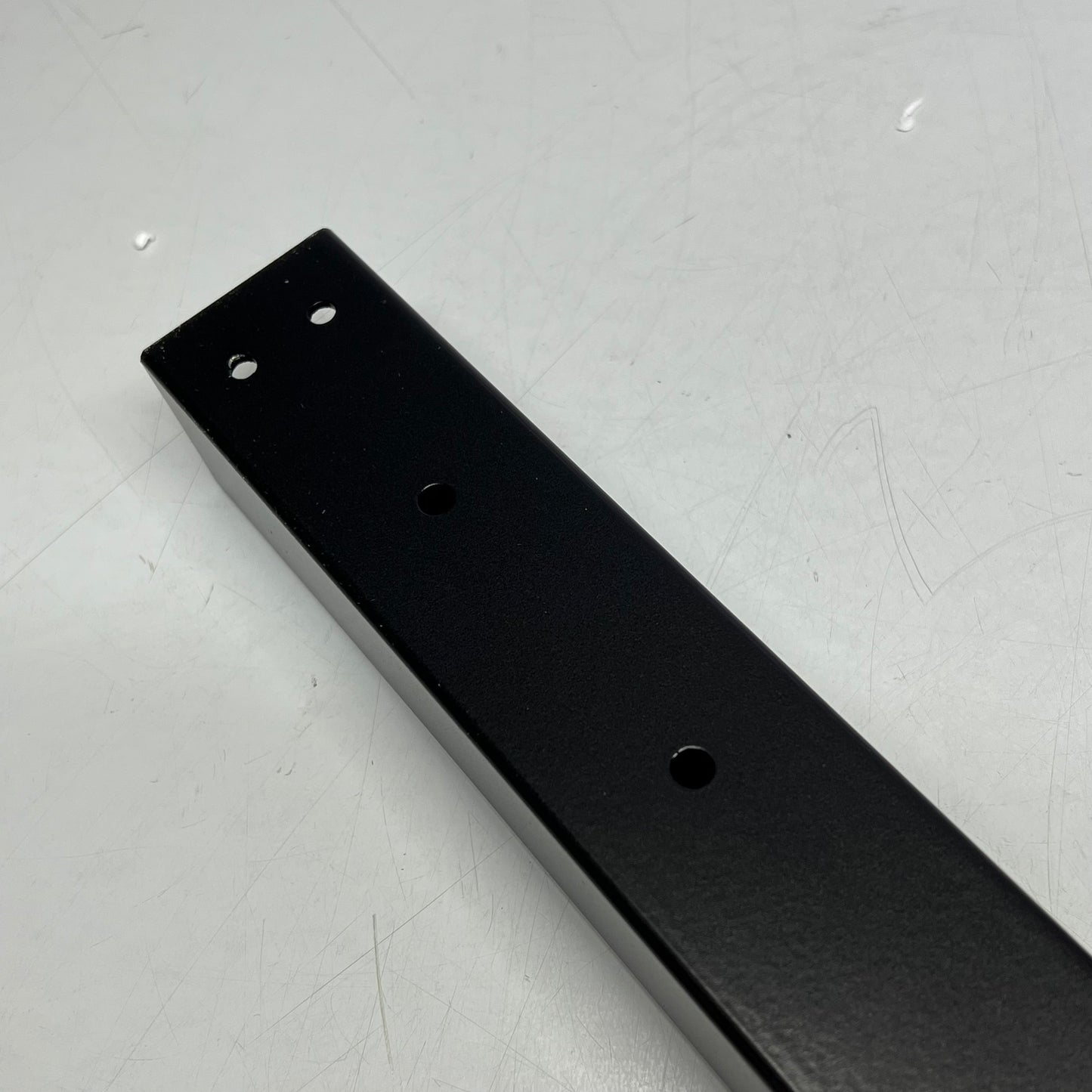 CITY POST Deck Corner Post Mount w/ Pre Drilled Holes 36" Black CPK20-0027-G-BLK