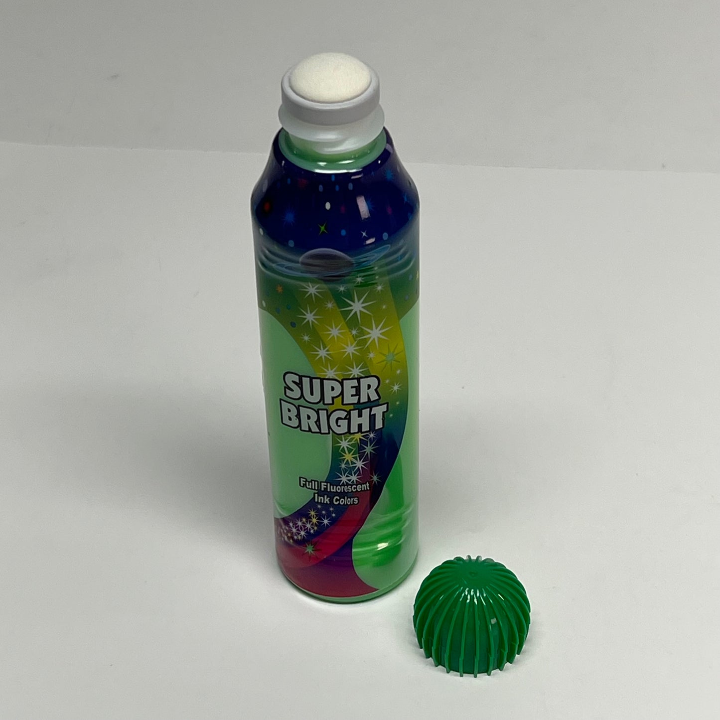 DAB O INK (12 PACK) Super Bright Full Fluorescent Bingo Ink Marker 3oz Green