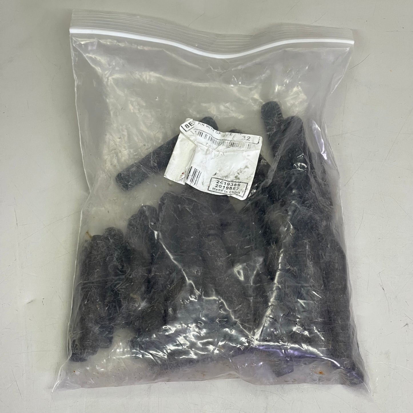 CTP Caterpillar Bucket Tooth Pins, Nuts, And Washers Black