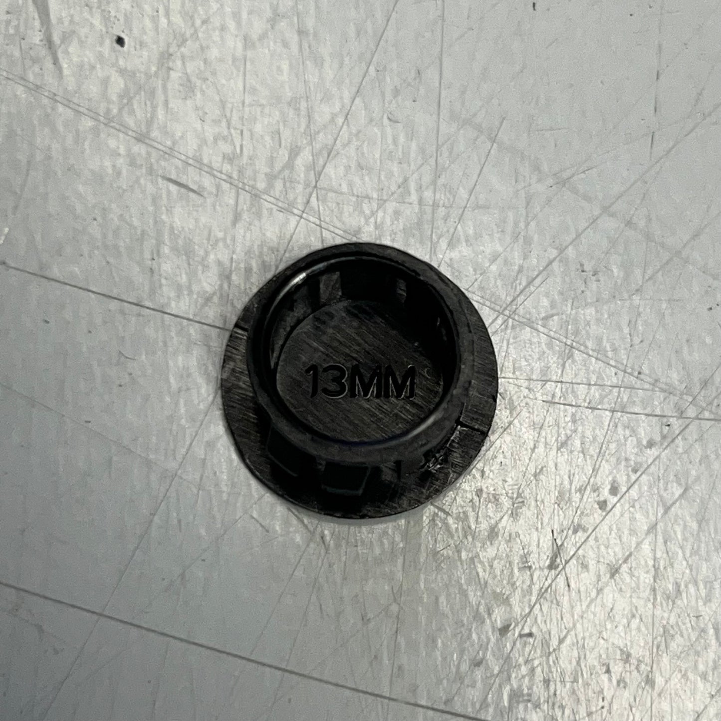 COSHAR (50 PACK) 1/2" Plastic Black Locking Hole Plug Panel, Hole Diameter 13mm X002PUA14J