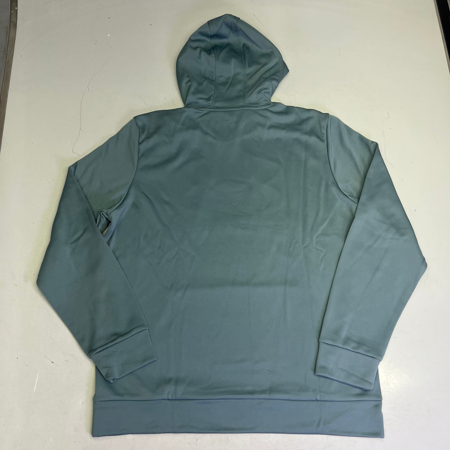 UNDER ARMOUR Breathable Fleece Graphic Hoodie Men's Sz L Jasper Blue 6003962