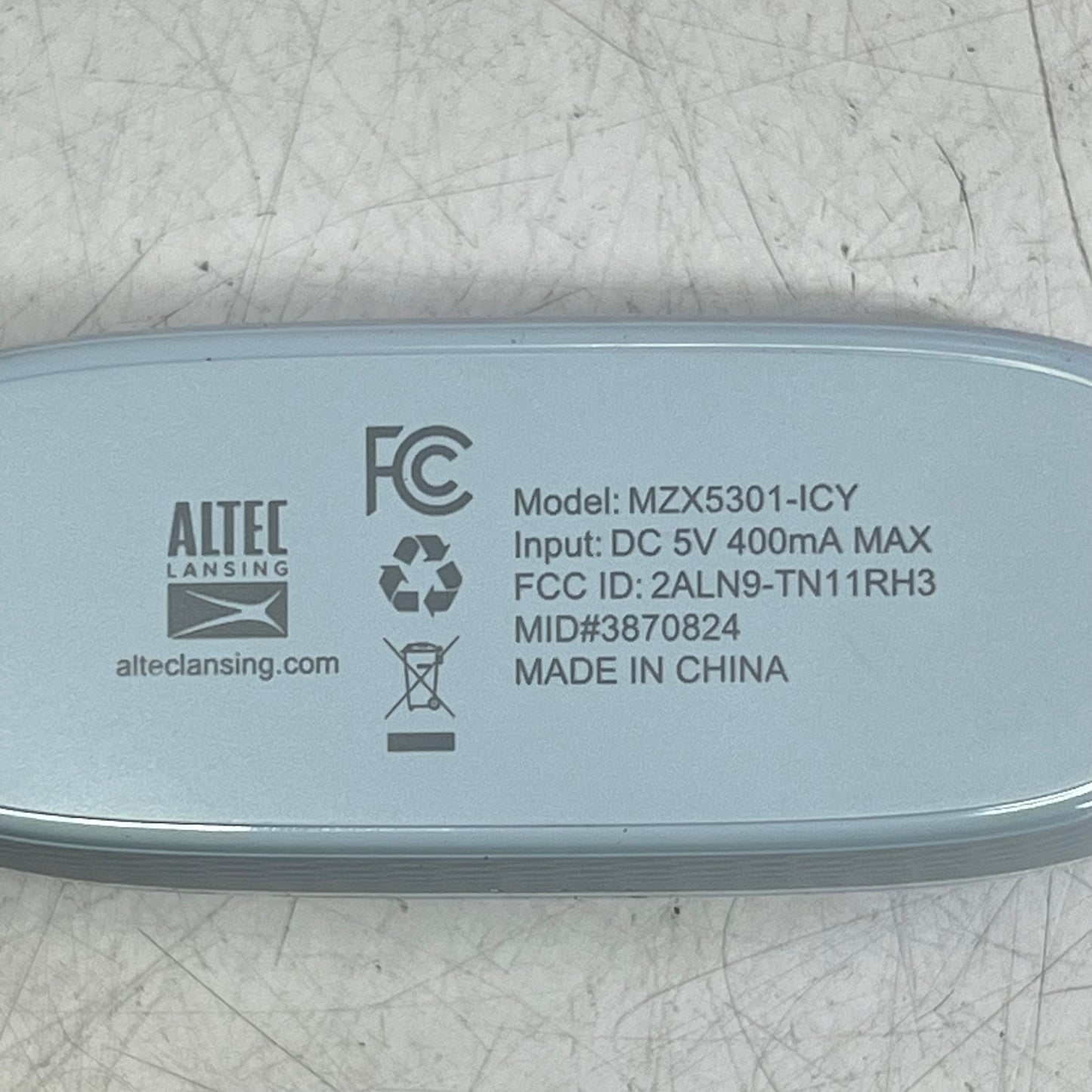 ALTEC LANSING Nanobuds Anc Headphones Noise Cancelling Icy Blue MZX5301-ICY