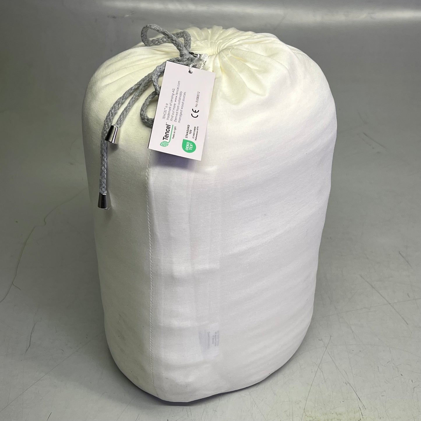 SLEEPYS Egyptian Cotton Deluxe Cool Stretch Sheet Set Queen White SLPCSS-Q-WH