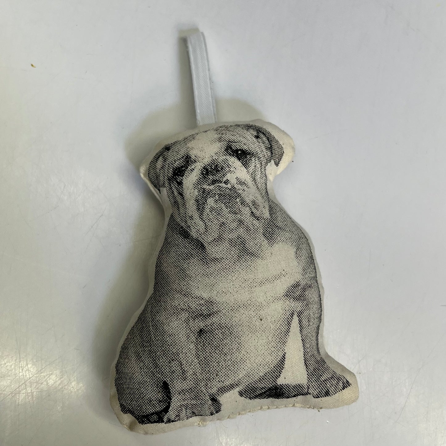 BRODERPRESS (3 PACK) Hand Silkscreened Dog Ornaments 3.5"x5" Black & White