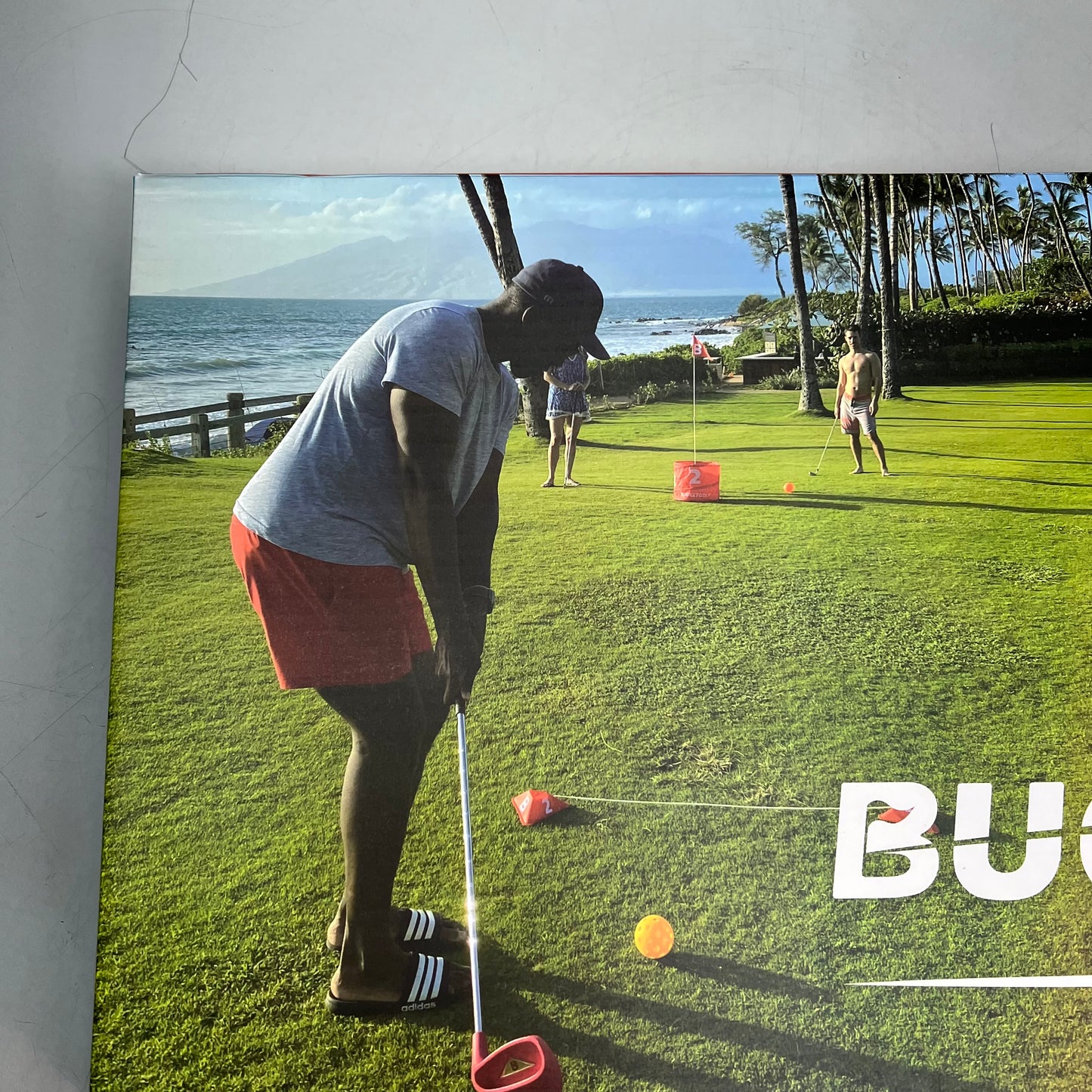 BUCKETGOLF Ultimate Backyard Golf Game Set 6 Hole 2 Club Bundle 2332