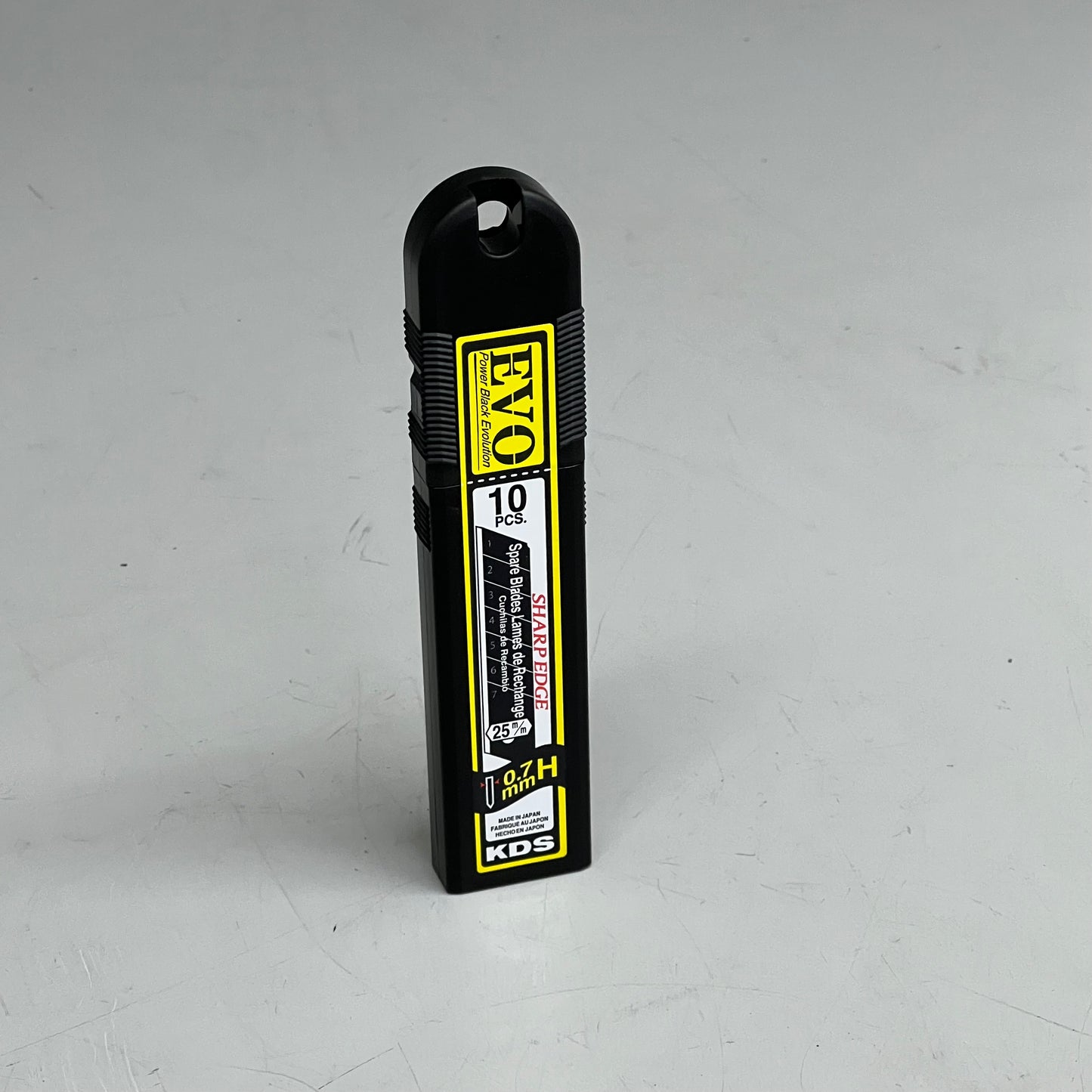 KDS EVO (20 Pack) Power Black Evolution Spare Blades .7 mm Black