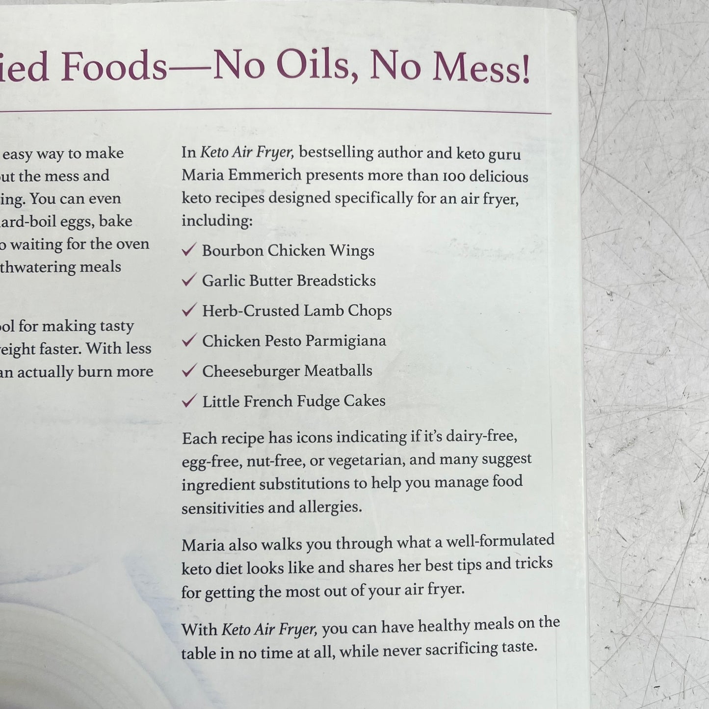 KETO AIR FRYER  100+ Delicious Low-carb Recipes to Heal Body & Help Loose Weight