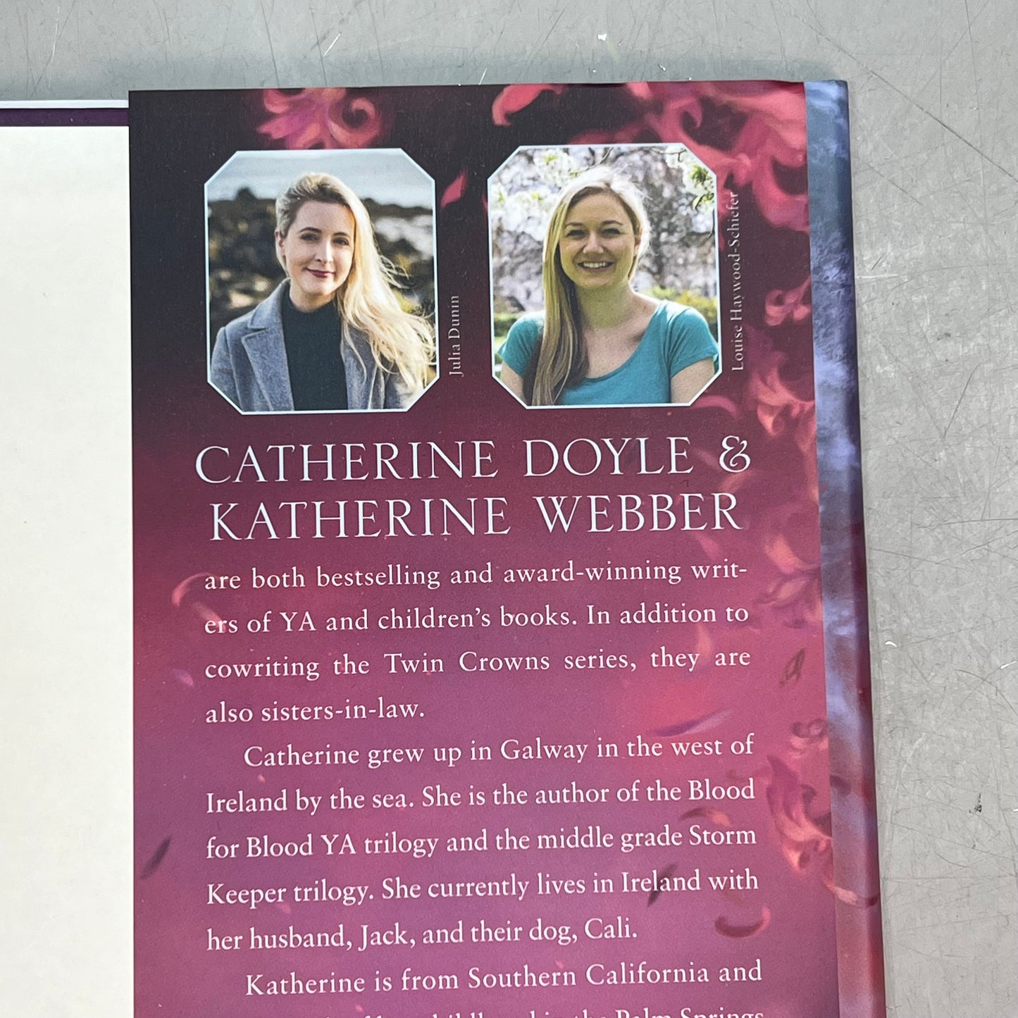 CURSED CROWNS  Fantasy Hardback Book By Catherine Doyle & Katherine Webber
