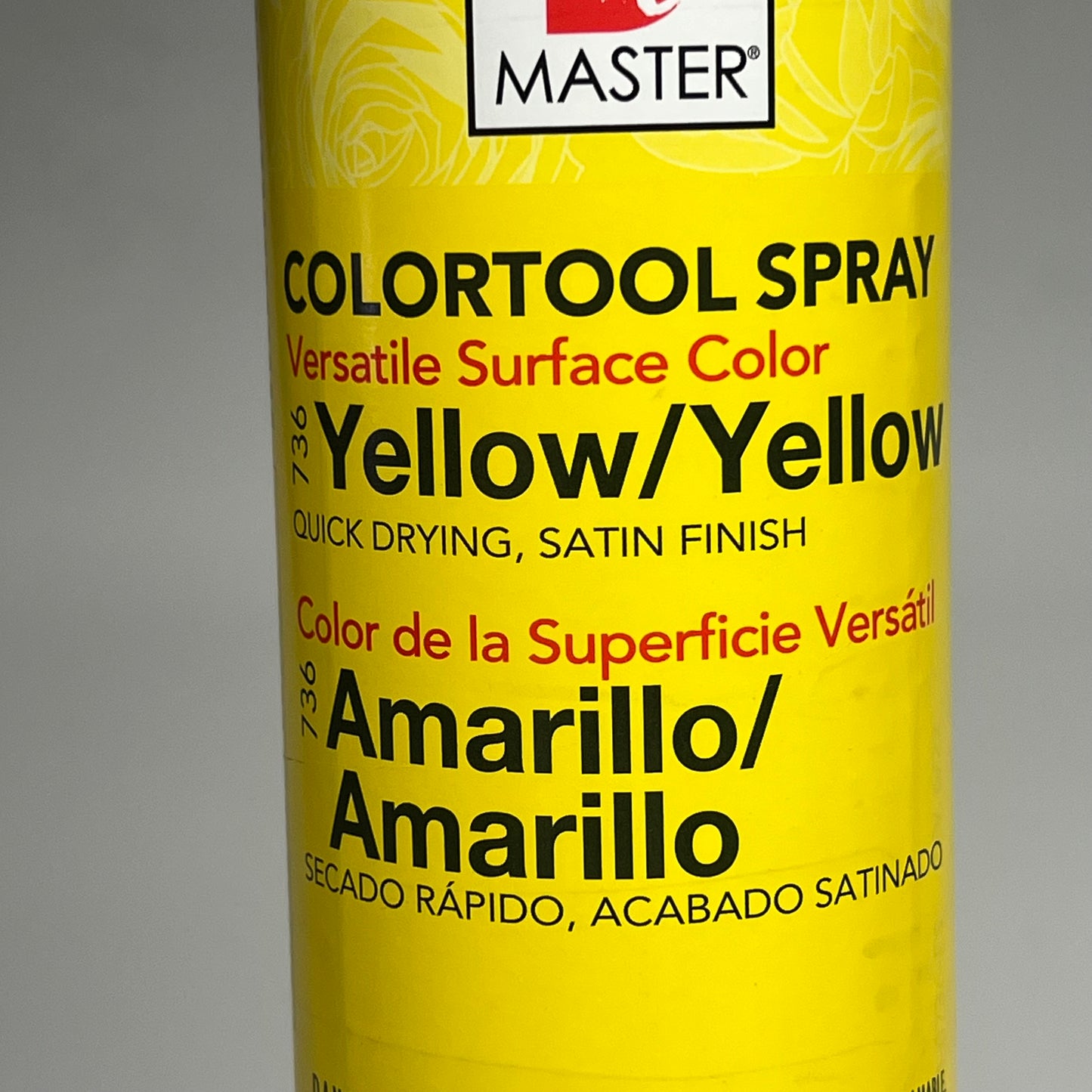 DESIGN MASTER (2 PACK) Colortool Spray Versatile Surface Color 12 Oz Yellow 736