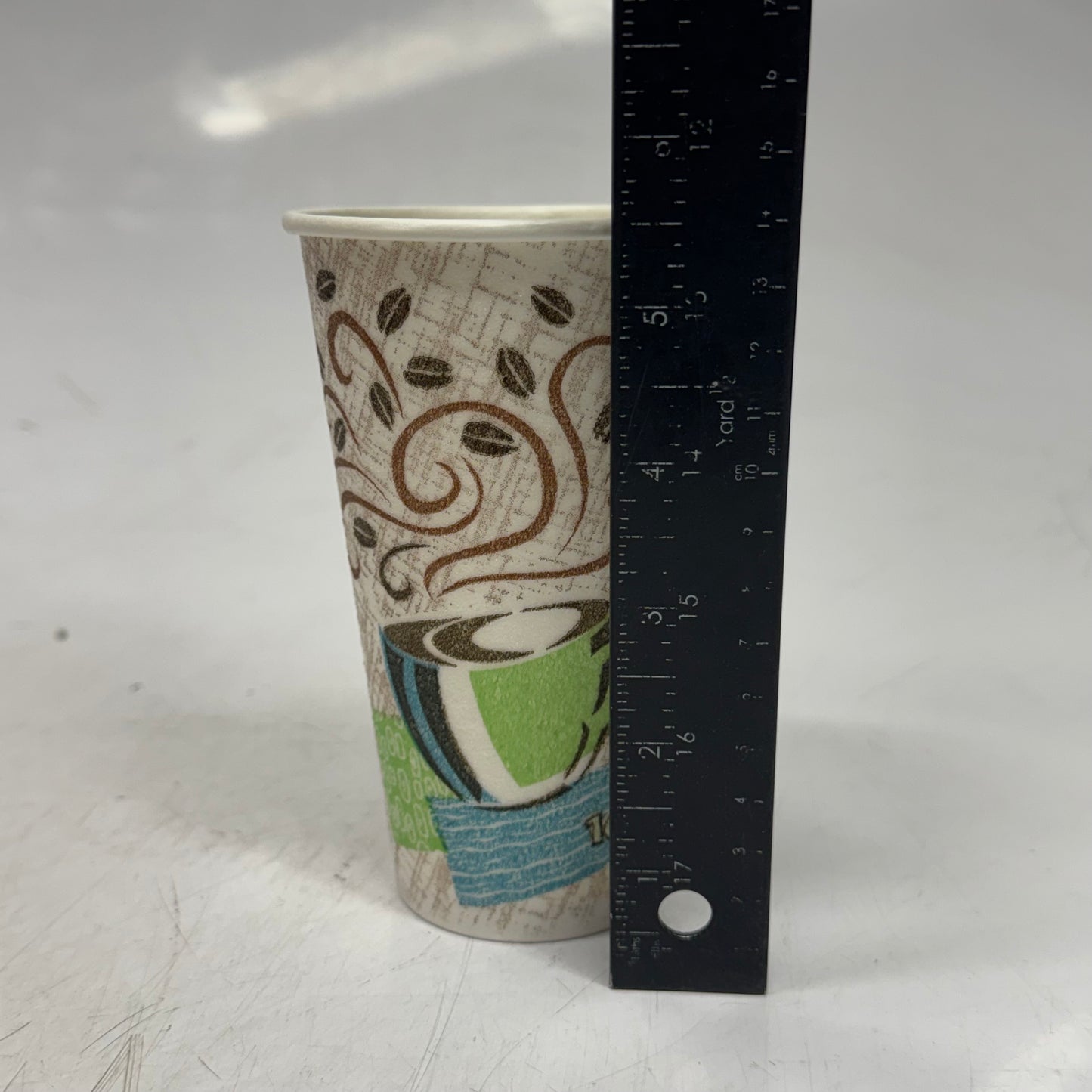 ZA@ DIXIE (1000 Cups) Perfectouch 16 Oz Insulated Paper Hot Cup 5356CD