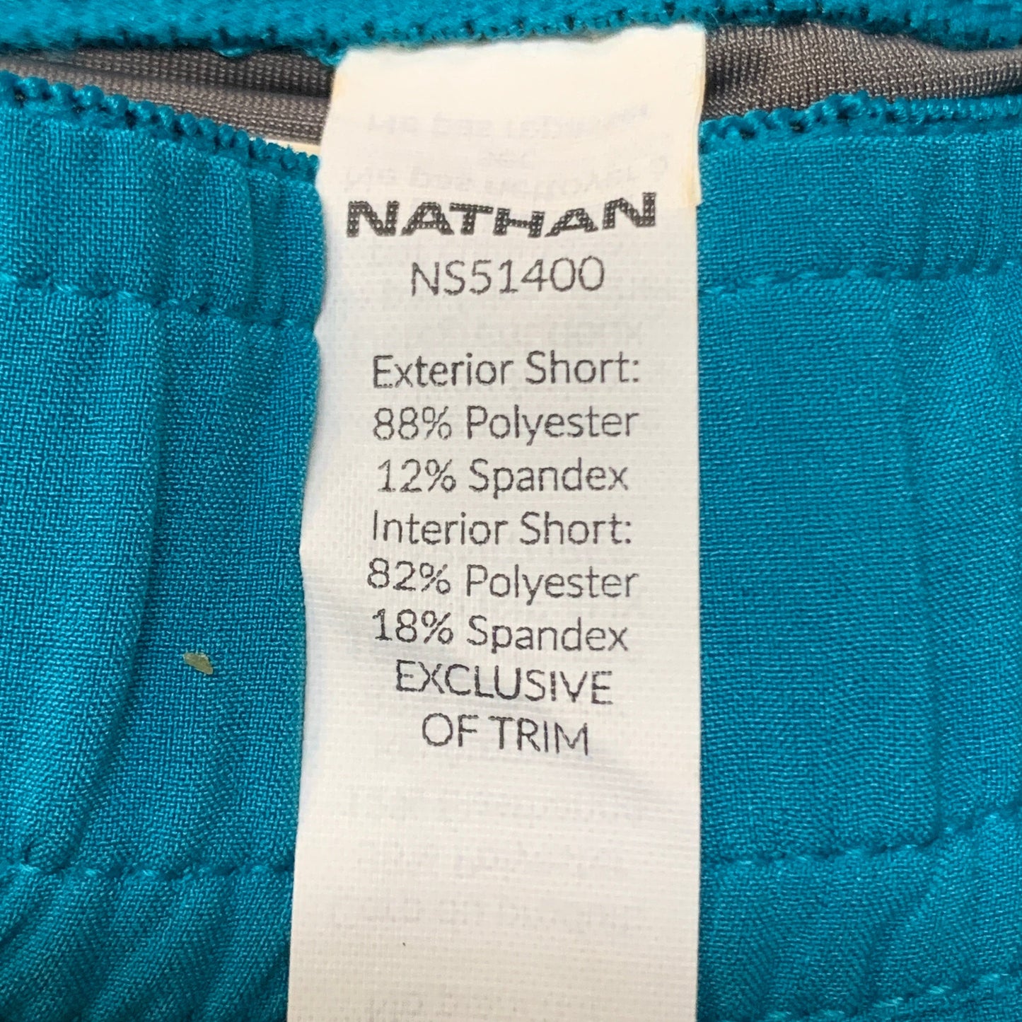 NATHAN Essential Short 2.0 Women's Bright Teal Size XL NS51400-60193-XL
