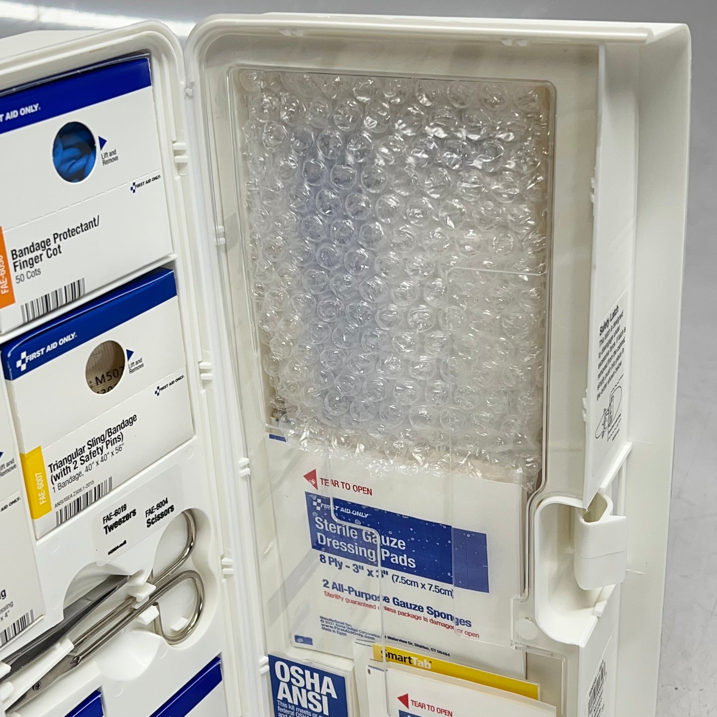 FC SAFETY First Aid Cabinet Smart Compliance Food & Meds 90659-021 BB 03/27