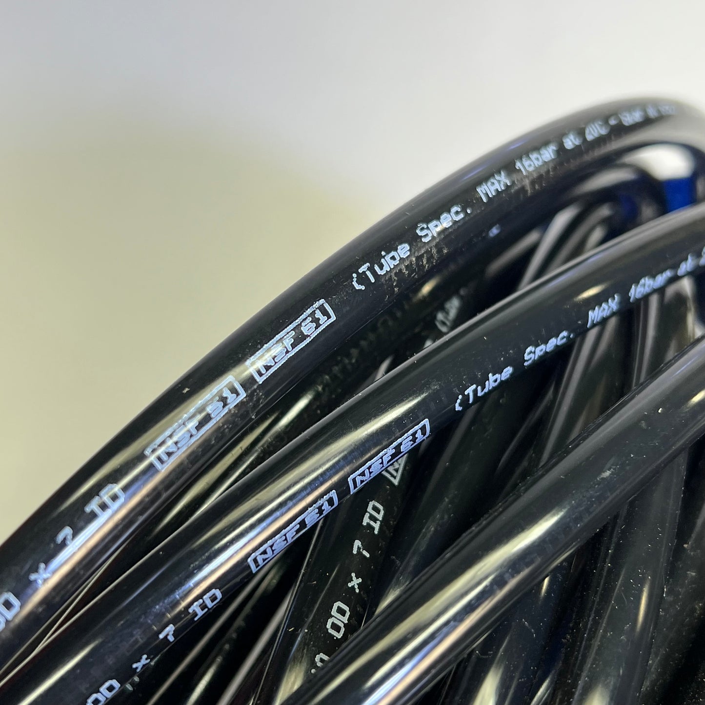 JOHN GUEST (4 POUNDS) Polyethylene Tubing For Water Filtration Systems Black