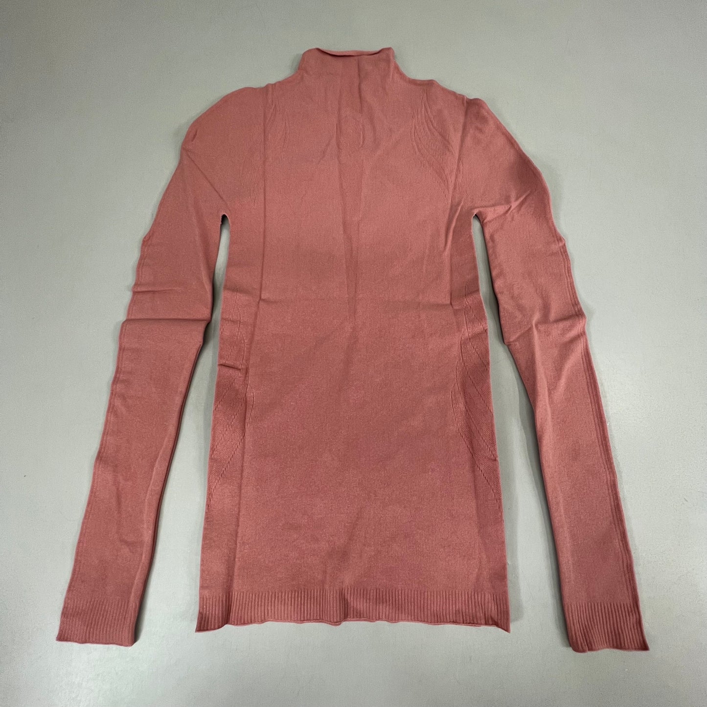 SAMSHIELD Alicia Equestrian Long Sleeve Turtle Neck Women's Sz S Blush Pink