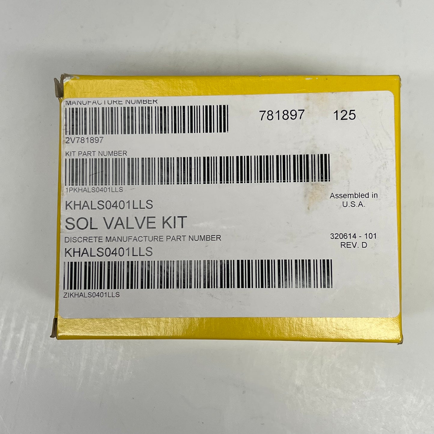CARRIER Liquid Line Solenoid Valve Kit Supports R410a & R454b KHALS0401LLS