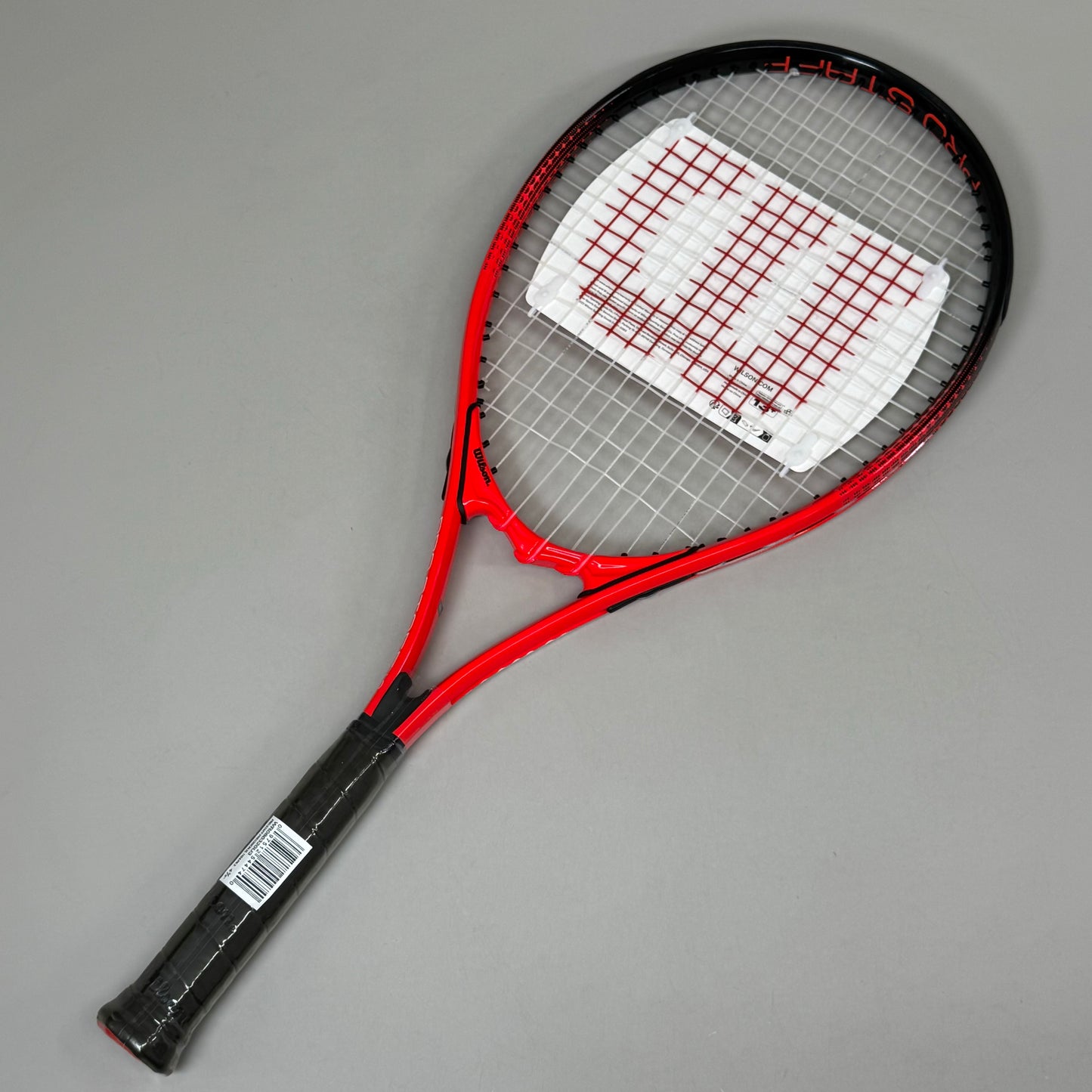 WILSON Pro Staff Precision XL 110 Adult Tennis Racquet Sz 4 3/8 110 Sq In 10.9 oz Red/Black WR080320U3