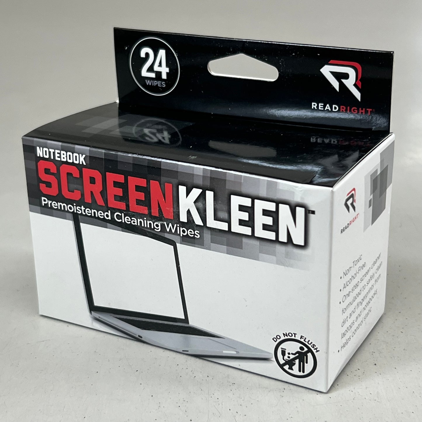 ADVANTUS NOTEBOOK (12 Pack) Screen Cleaning Pads Box Of 24 White 054915002543