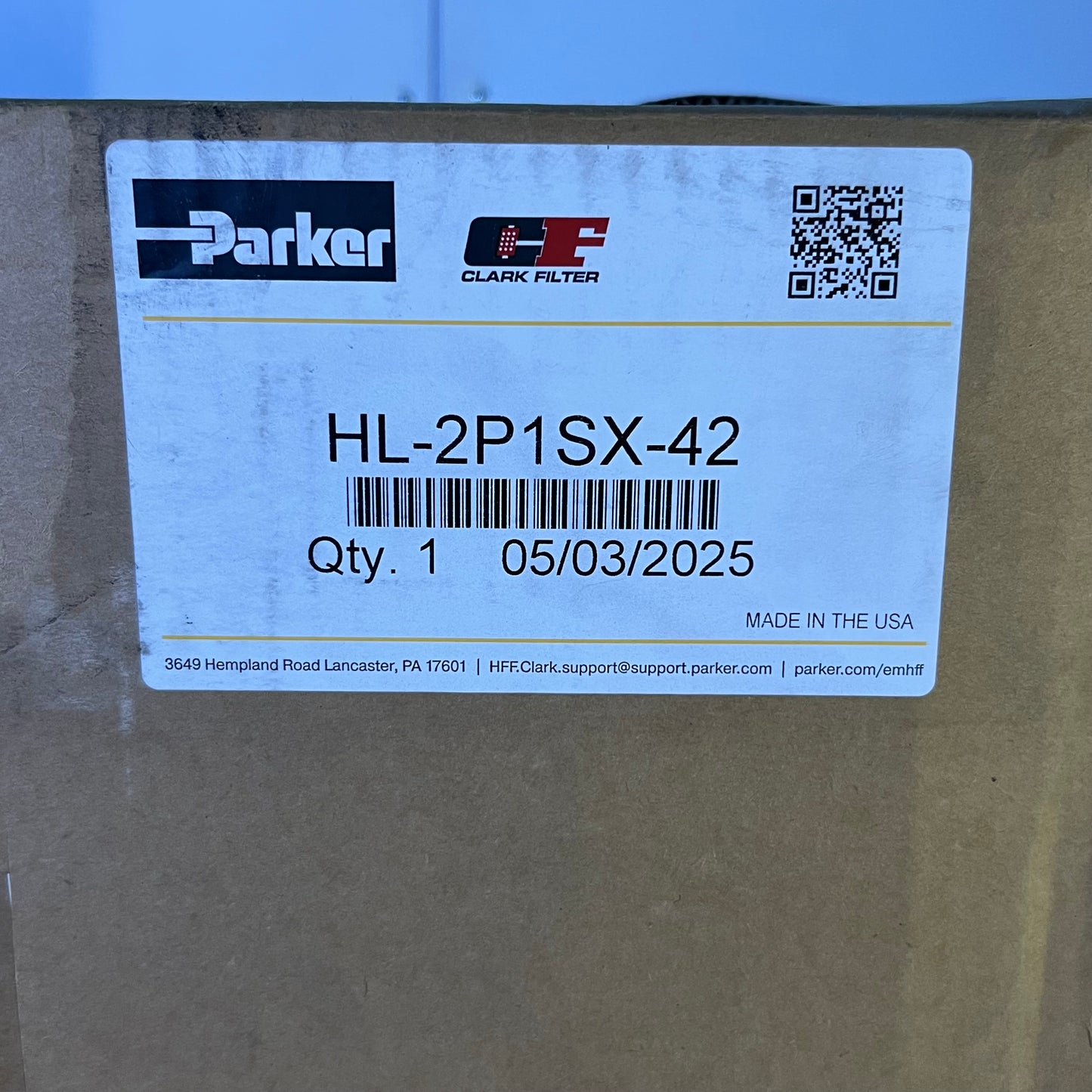PARKER Hydraulic Filter HL-2PSX-42