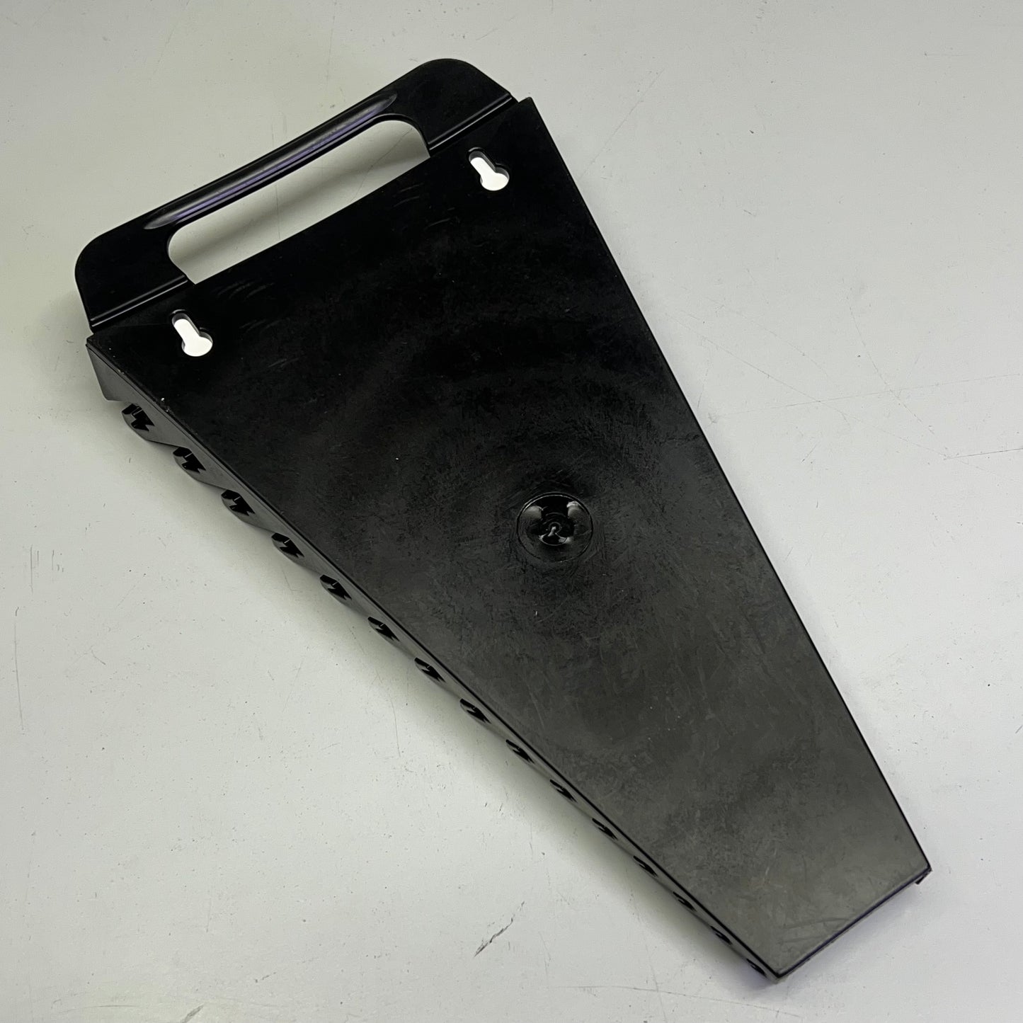 SNAP-ON 15 Tool Wrench Rack W/ Handle Fits 2" Deep Drawers Black KA381SG15BK