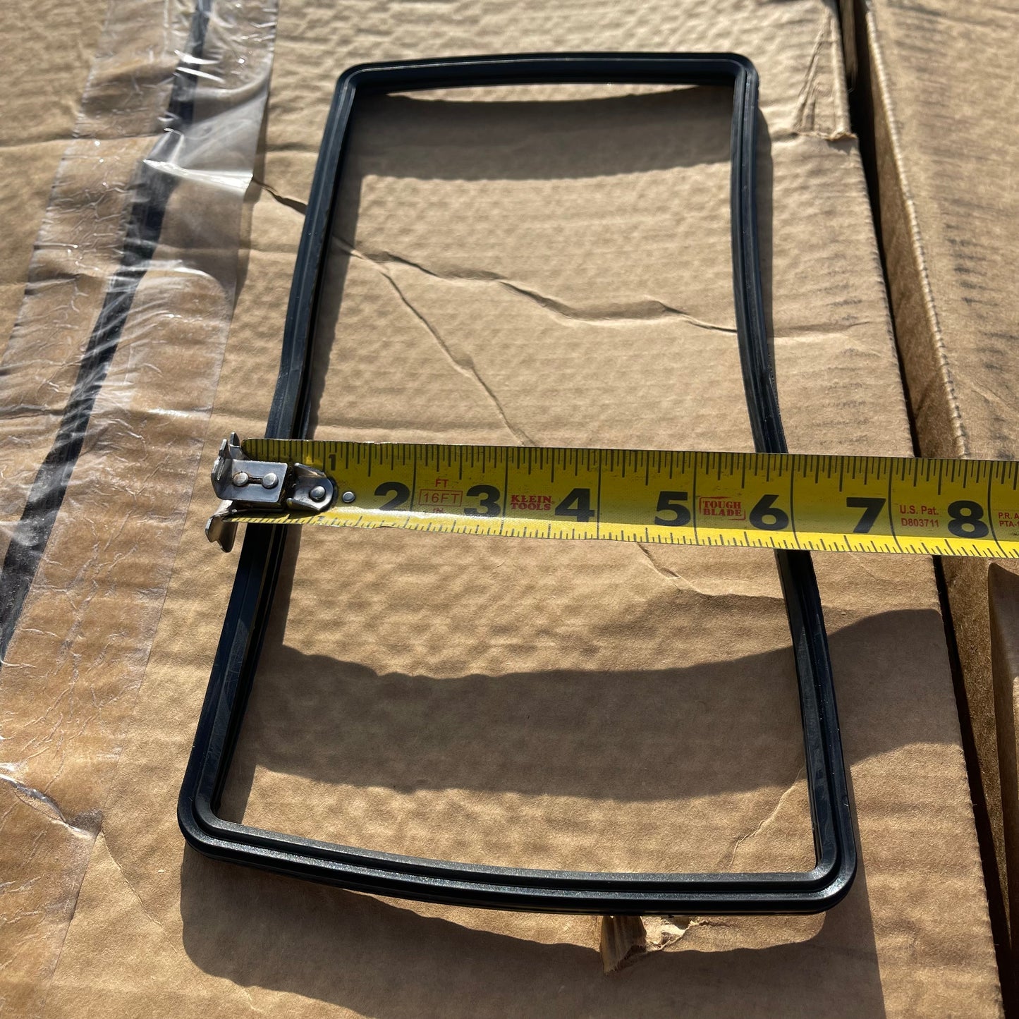 ZA@ Pallet of JASPER RUBBER Rectangle Gaskets 11.5"x6" 002653305 (AS-IS)