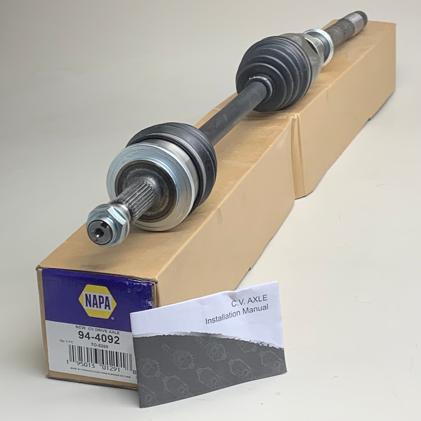 NAPA Premium CV Drive Axle Grooved 24 Spline 29.06" for Toyota Rav4 94-4092