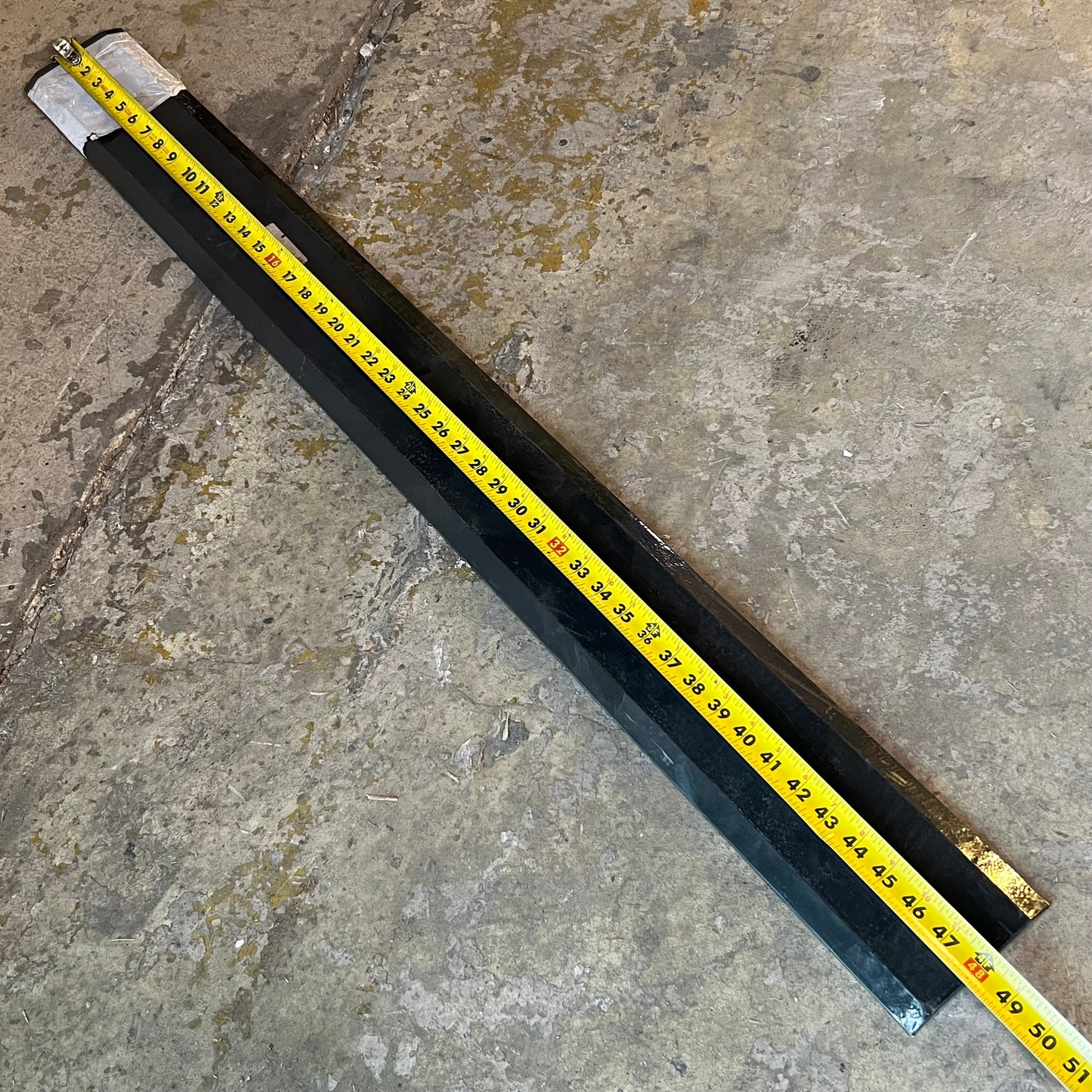 ZA@ BOBCAT Bottom Edge Plate Sz 48"L x 4.5"W, BT22D-0010