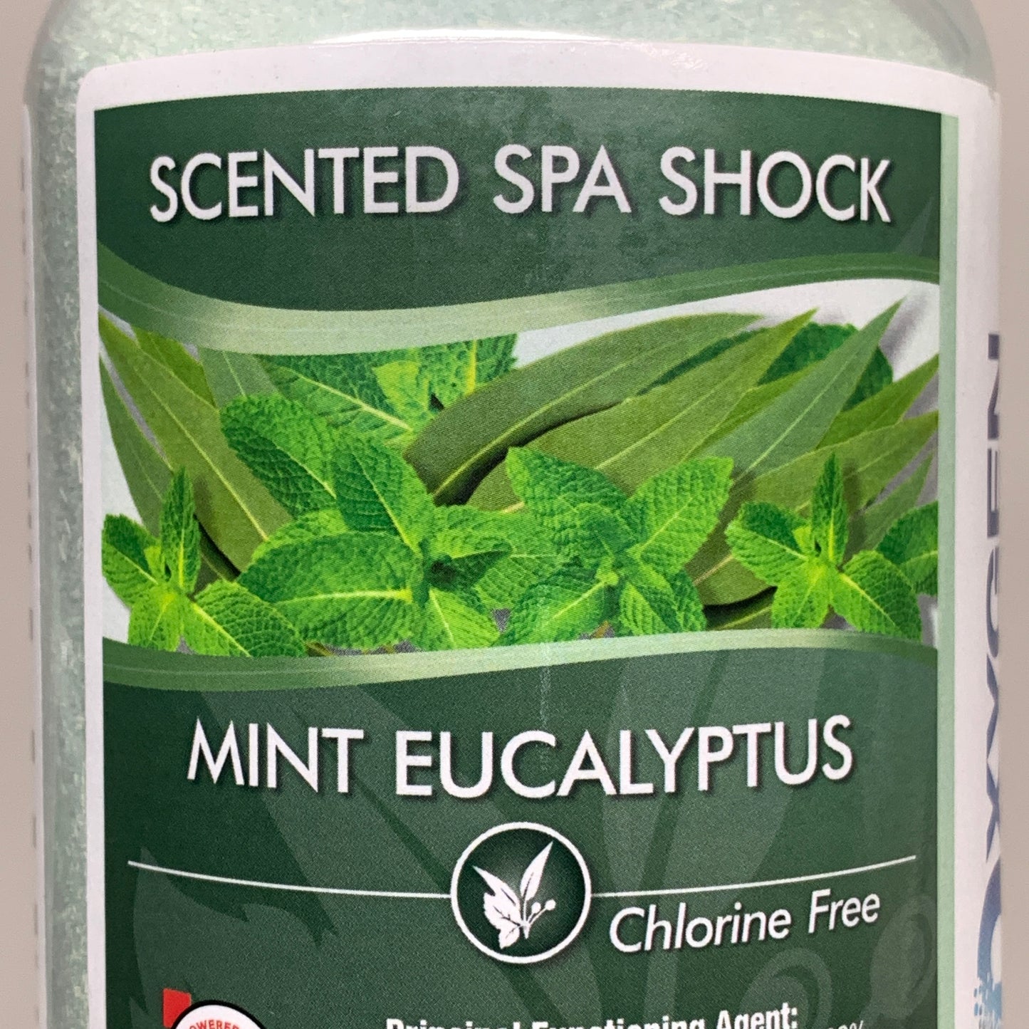 OXYGEN SPAS (3 PACK) Scented Spa Shock Chlorine Free Mint Eucalyptus 1.875 lbs