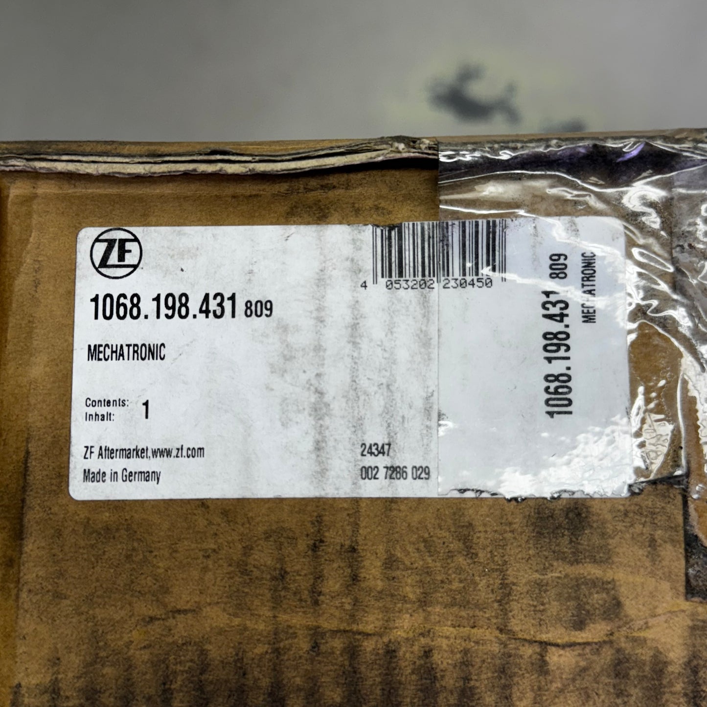 CORE AT Transmission Valve Body ZF6HP For AUDI, BMW Grey 1068198431/A063 (New Other, Distressed Box)