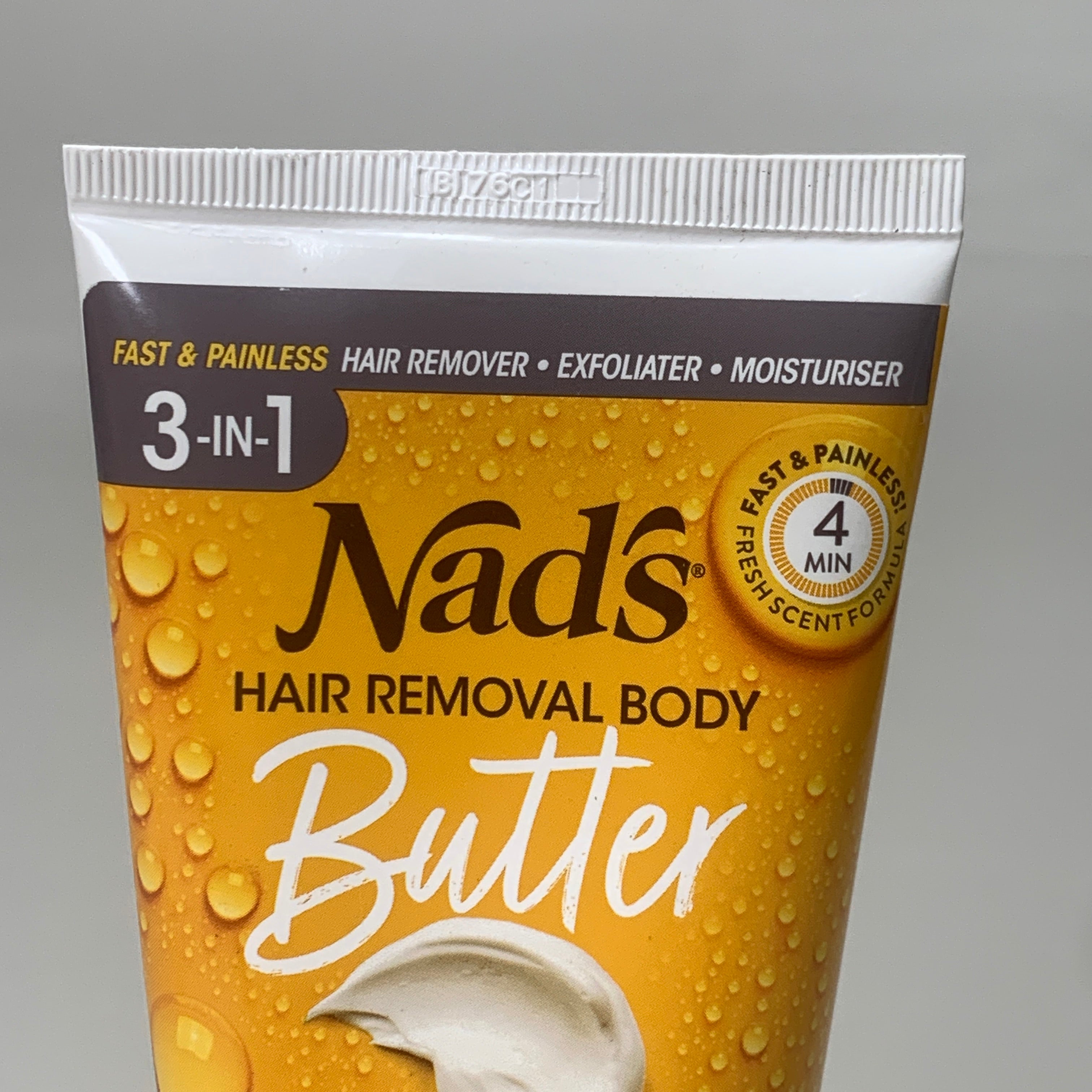 NADS 2 PK Hair Removal 3 in 1 Body Butter Extra Thick Formula