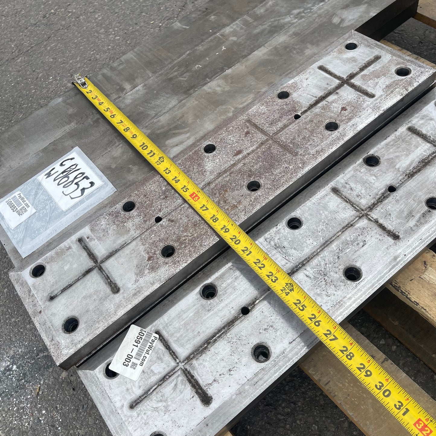 Z@ Pallet of MIXED Steel Pieces for Machining/Metal Working (AS-IS)