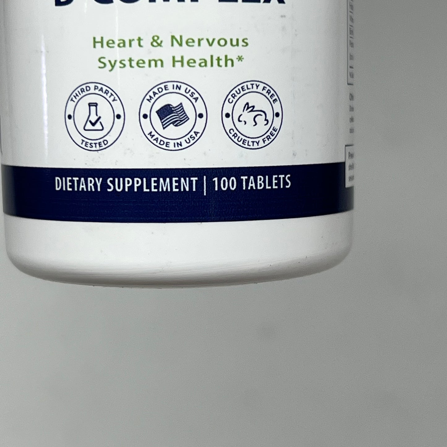 ZA@ DZUL (5 PACK) Vitamin B Complex Heart & Nervous System Health 100 Tablets
