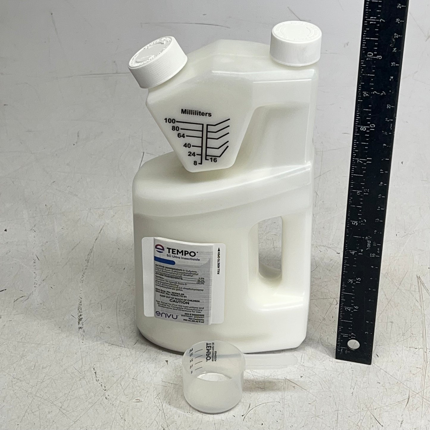 ENVU Tempo Sc Ultra Insecticide Fast Broad Spectrum Control 30.43 Fl Oz White