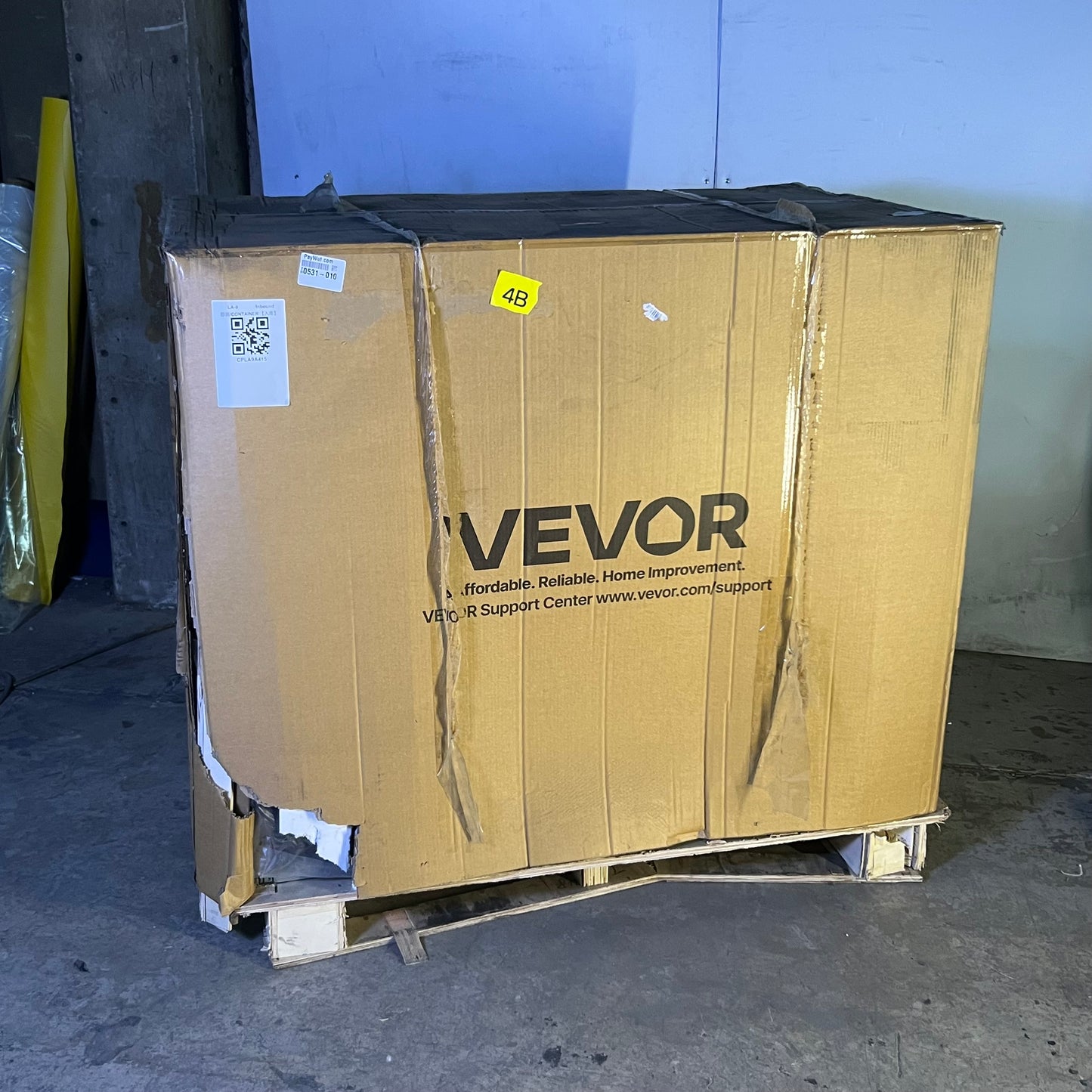 ZA@ VEVOR Commercial Refrigerator, Sandwich Prep Refrigerated Table 48.5"W x 30.5"L x 40.5"H, TSSP48 (New Other, Minor Cosmetic Damage)