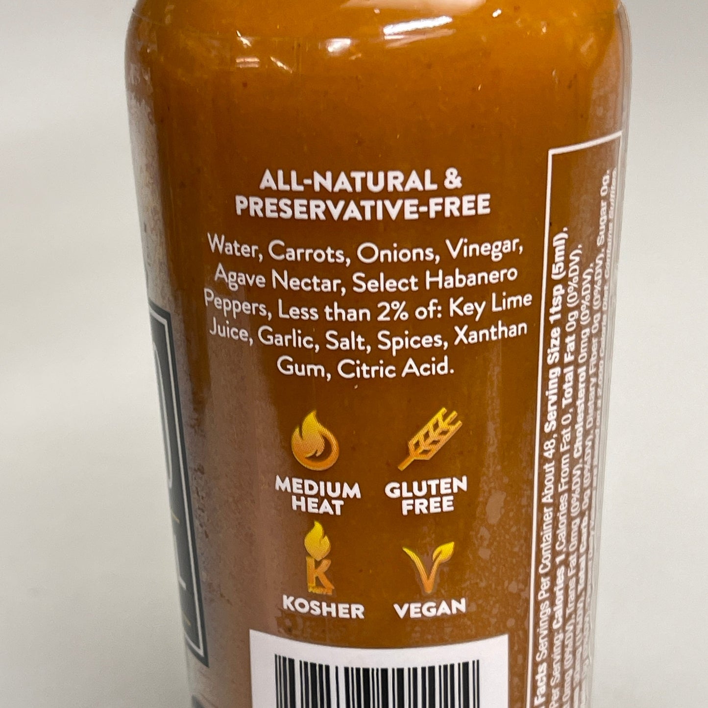 TABANERO ORIGINAL Hot Sauce 8 oz (6 PACK) Best by 6/25