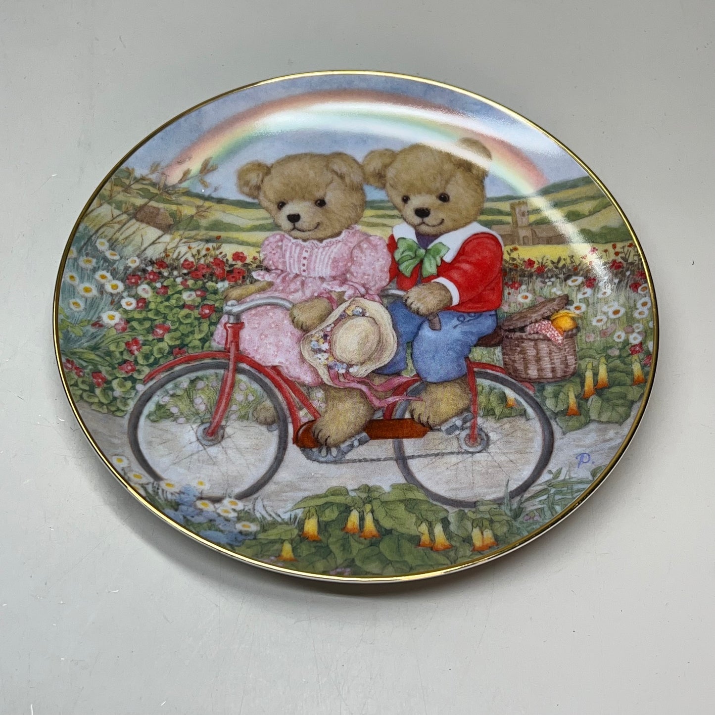 THE FRANKLIN MINT HEIRLOOM COLLECTION (3 PACK)Tandem Teddies By Patricia Brooks