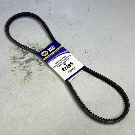 NAPA Automotive Belt Double Cog 49.50" Effective Length Black 22495