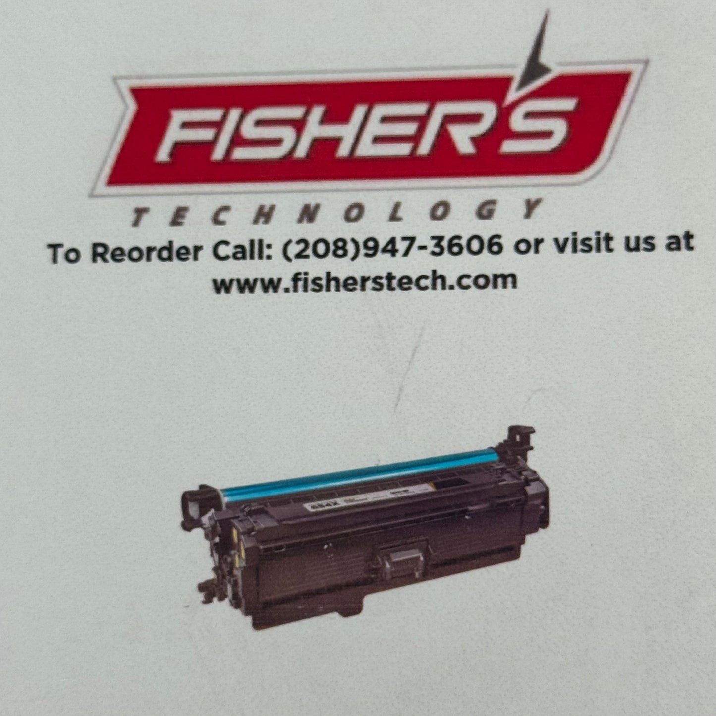 FISHER'S TECHNOLOGY High Yield Premium Print Cartridge For HP Printer 654x Black CF330X (New Other- Distressed Packaging)