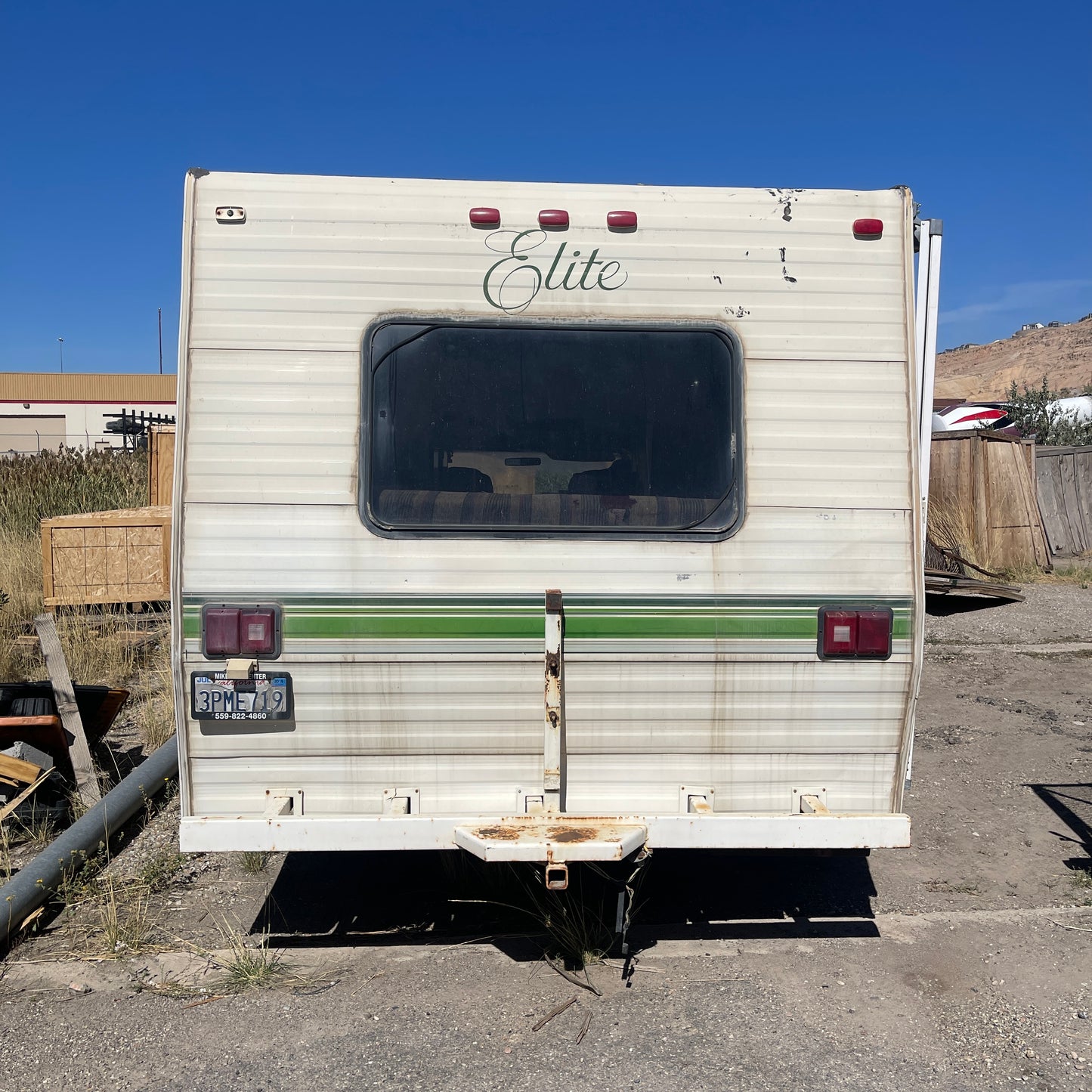 1988 FORD Ecoline 350 ELITE RV / Camper (Starts, Runs, AS-IS)