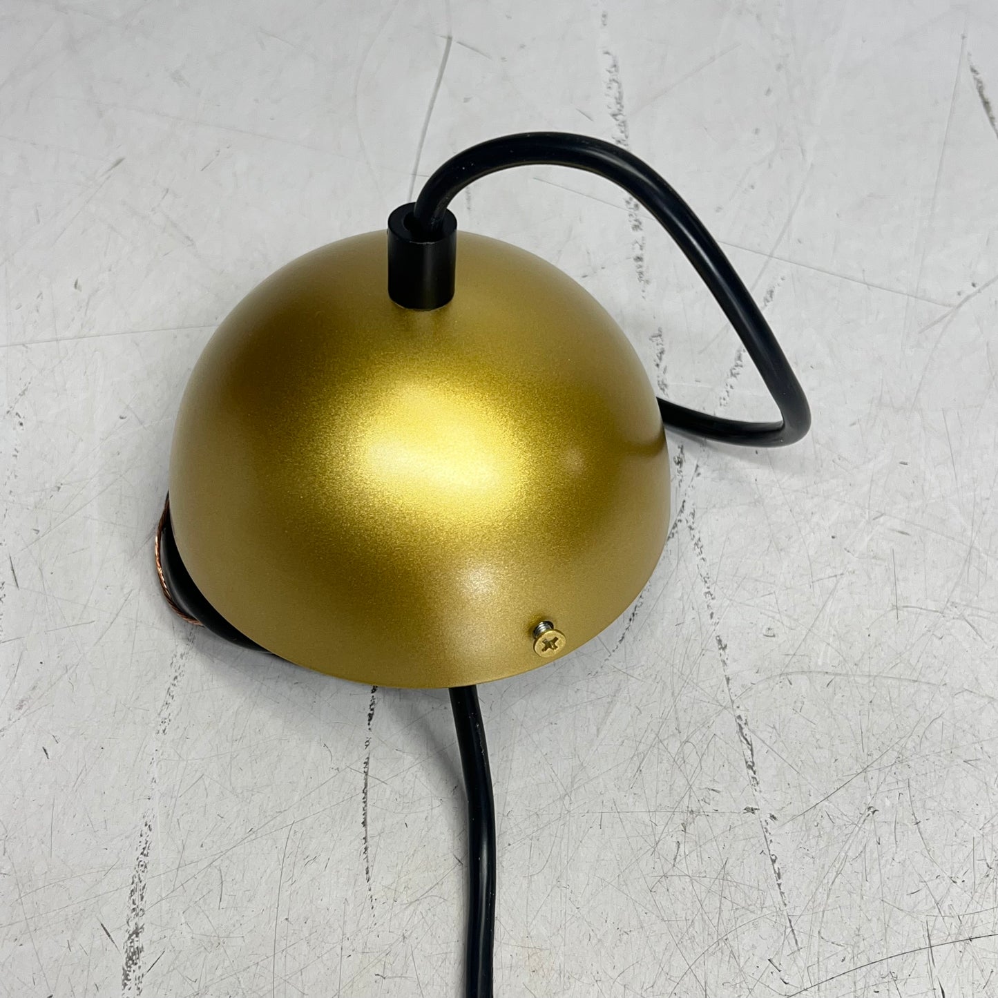 ET2 Half Moon Led Mini Pendant Ceiling Light 7.75" Metallic Gold E20361-92MG