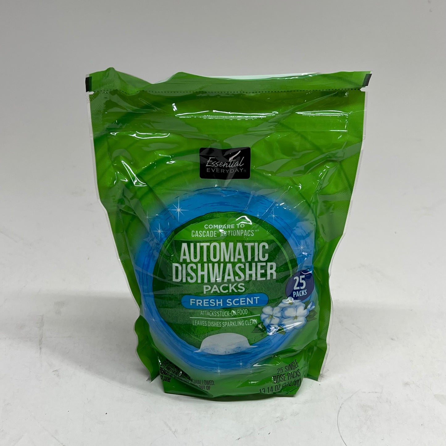 ESSENTIAL EVERYDAY (12 PACK, 25 EACH)  Automatic Dishwasher Pods Fresh Scent