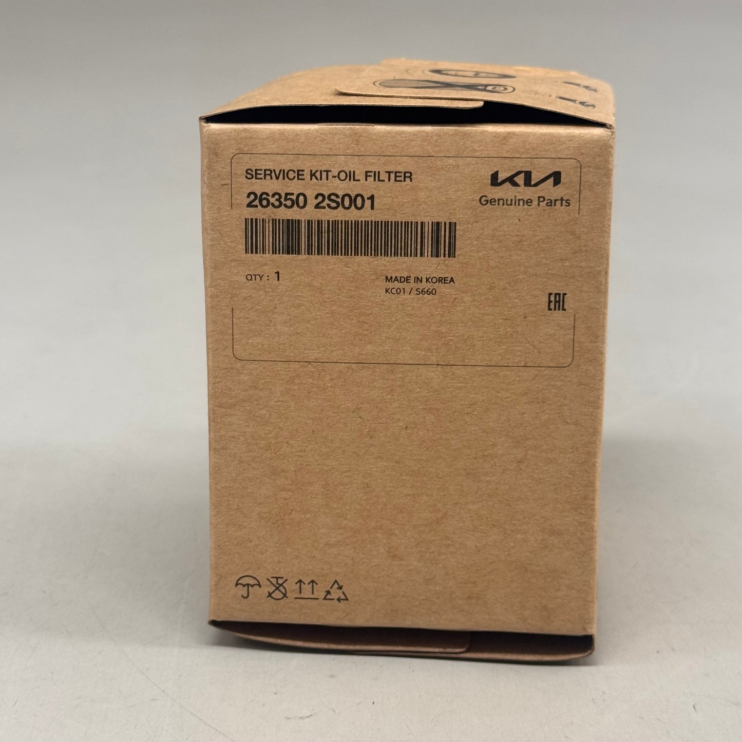 KIA Genuine Oil Filter  2021-25 263502S001