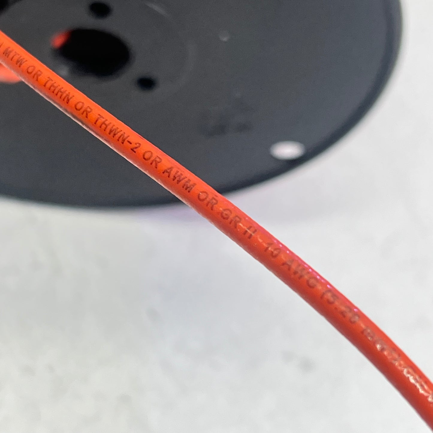 CME Stranded Insulated Tool Wire Mtv Applications  10 AWG 500' 600 V  Orange