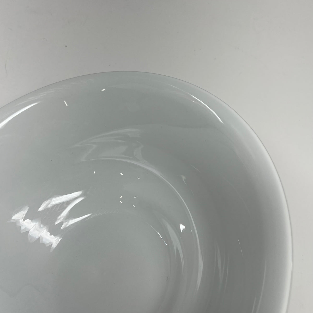 PILLIVUYT Footed Porcelain Tulip Bowl White Made in France 13" White