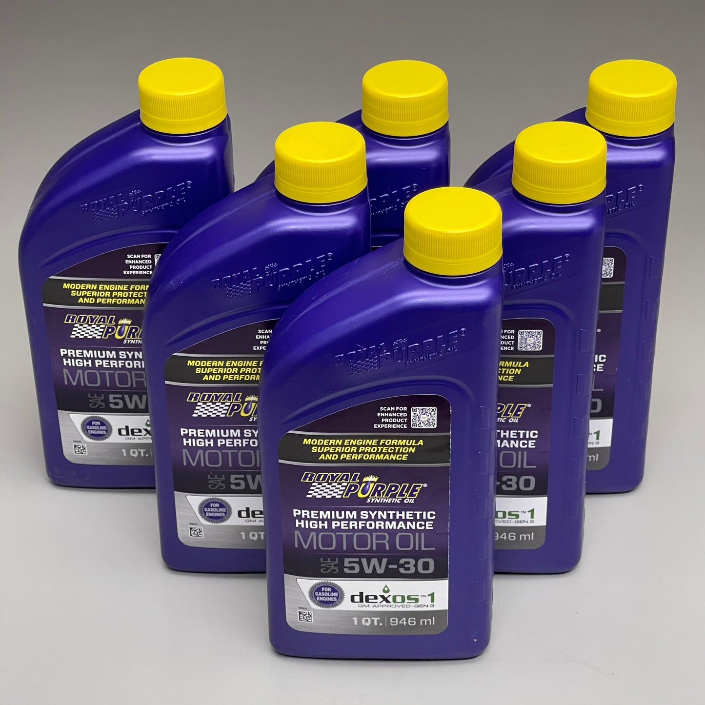 ROYAL PURPLE 6PK! Synthetic Oil SAE 5W-30 1QT. 01530