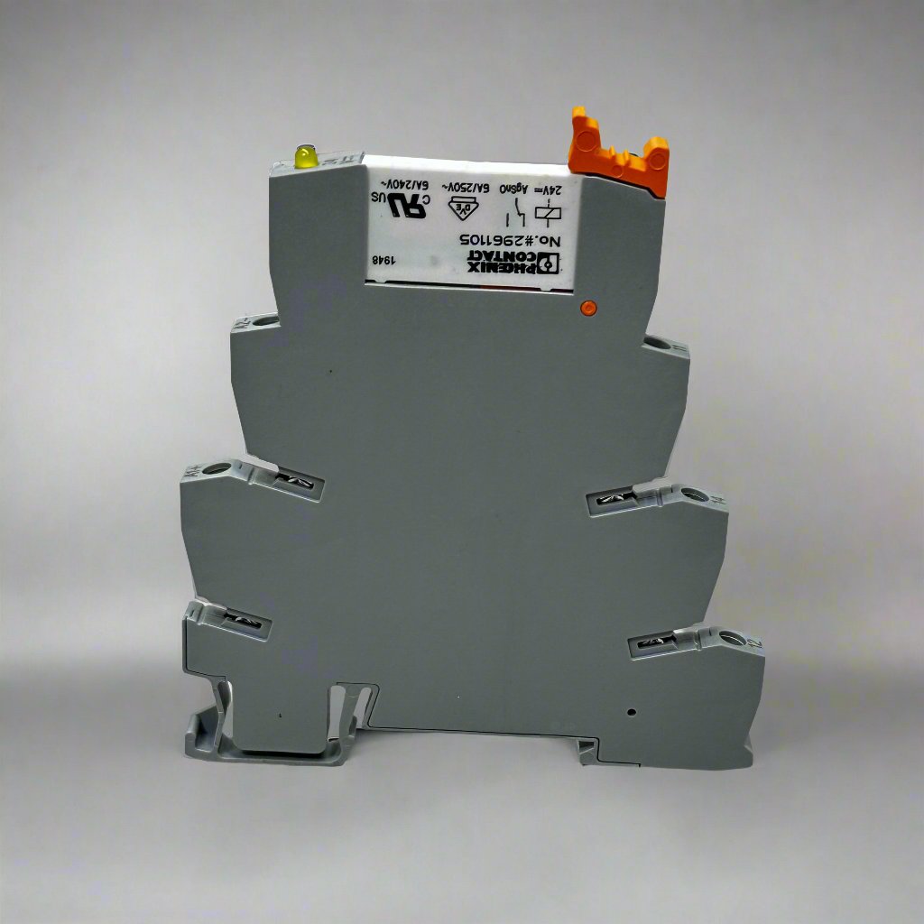 PHOENIX Relay Base PLC-BSC- 24DC/21 .25" Gray