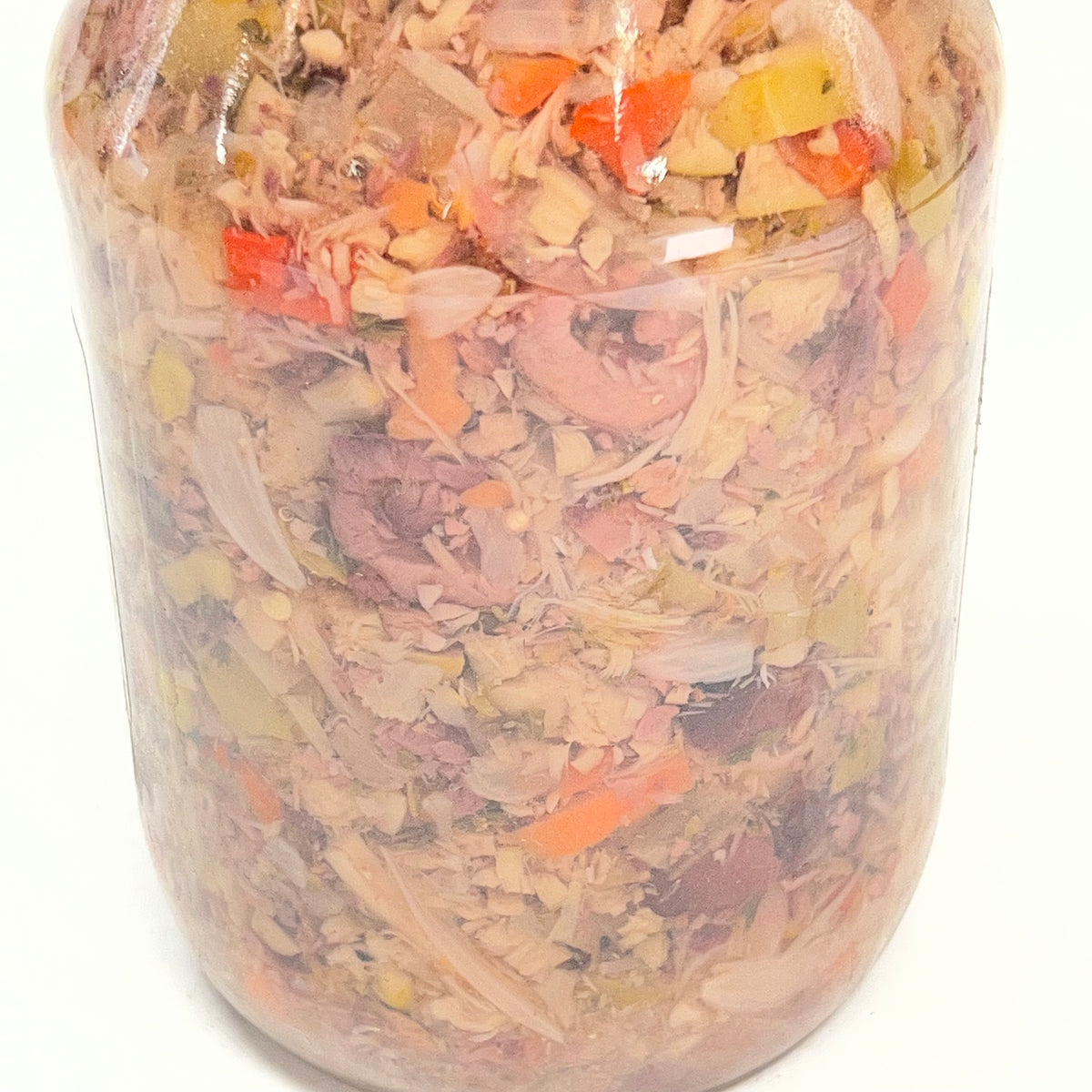 ZA@ GRANZELLA'S (2 PACK) Muffuletta Mix New Orleans Style in Glass Jar 20 oz BB 04/28