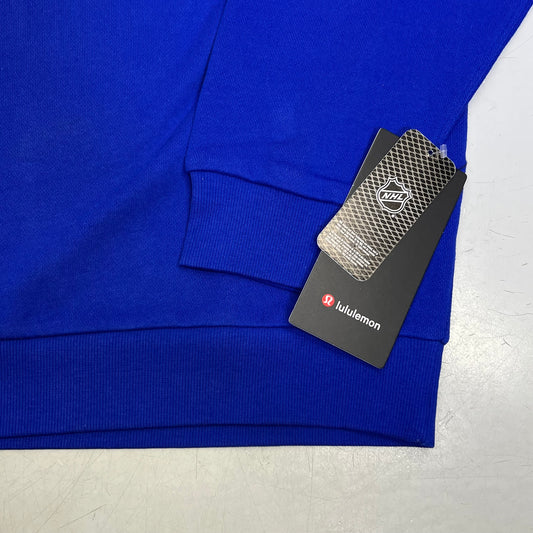 LULULEMON St. Louis Blues Steady State College Crewneck Men's Sz 2XL Cobalt Blue
