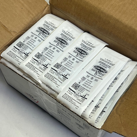 ZA@ CLEAR IMAGE (48 PACK) Individually Wrapped Sterile Ultrasound Gel 20G Blue 04-048(B)